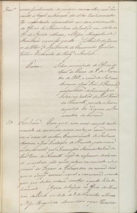 "Idem em virtude do Officio do Ministerio do Reino de 8 de Novembro de 1843, á cerca de Anto...