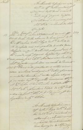 "Ao Ministro da Justiça em additamento ao Officio da Procuradoria Geral da Coroa de 11 do co...