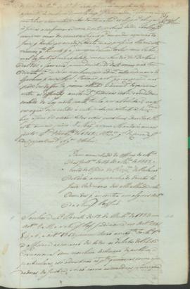 "Idem em virtude do officio do Ministerio das Justiças de 14 de Março de 1842 a cerca do Off...