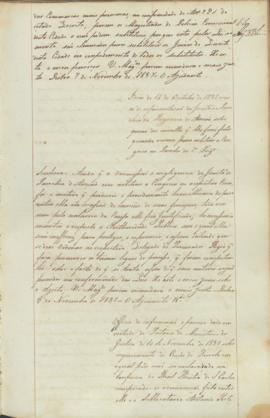 "Idem de 14 de Outubro de 1837 acerca de representação da Junta de Parochia da Freguezia de ...