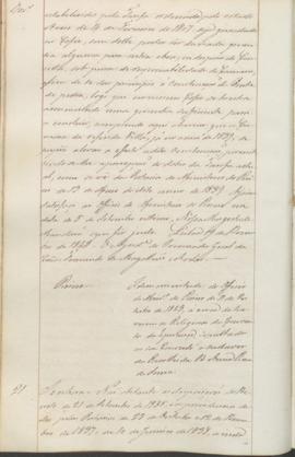 "Idem em virtude do Officio do Ministerio do Reino de 11 de Outubro de 1843, á cerca de have...