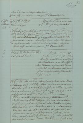 "Empreitada B do lanço compreendido entre a estação do Pinheiro e a central dos caminhos de ...