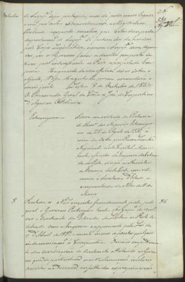 "Idem em virtude da Portaria do Ministerio dos Negocios Estrangeiros de 23 de Agosto de 1841...