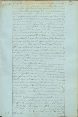 "Em resposta a Portaria de 15 de Julho 1850 á cerca da representação do Cabido da Sé Arcebis...