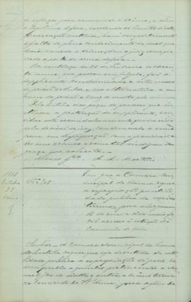 "Em que a Camara Municipal de Vianna requer a expropriação por utilidade publica de varios t...