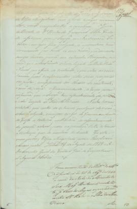 "Idem em virtude da Portaria do Ministerio da Justiça de 26 de Agosto de 1843 á cerca da Not...
