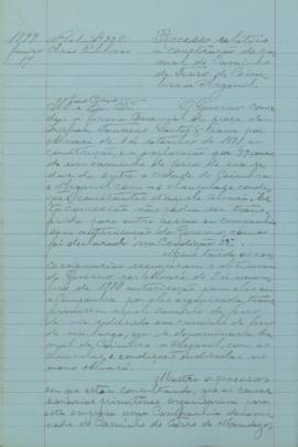 "Processo relativo à construção do ramal de Caminho de Ferro de Coimbra a Arganil"