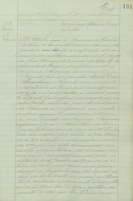 "Acerca de uma pretensão do marquês de Pombal"