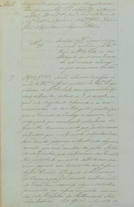 "Ao ministro da Justiça acerca das participações recebidas pelo procurador régio da Relação ...