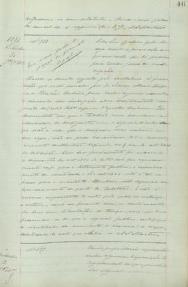 "Vários proprietários representam contra algumas disposições do regulamento da Companhia das...