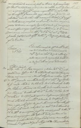 "Em observancia do Officio do Ministerio do Reino de 7 de Maio de 1845, á cerca do requerime...