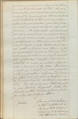 "[Parecer] em virtude da Portaria do Ministerio da Guerra de 16 de Agosto de 1843, relativo ...