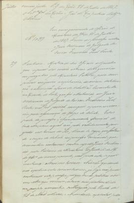 "Em cumprimento do officio do Ministerio da Justiça de 21 de Julho de 1847, ácerca do proces...