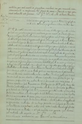 "Petição de Maria José Garcia, requerendo titulo d'emphyteuta em 1.ª vida do terreno que per...