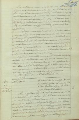 "Ácerca do processo de sindicancia feita ao conductor d'Obras Públicas, Miguel Augusto Sever...