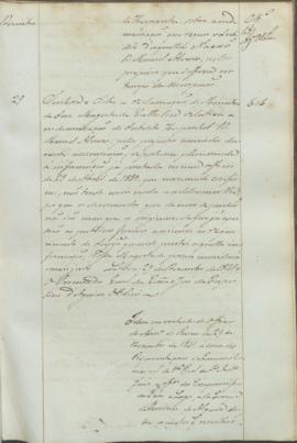 "Idem em virtude do officio do Ministerio do REino de 29 de Dezembro de 1841, ácerca das Rep...