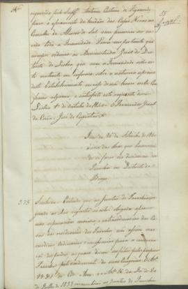"Idem de 26 de Setembro de 1840 ácerca das obras que houverem de se fazer na Residencia dos ...