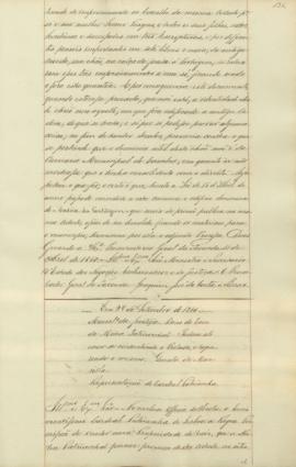 "Ministerio da Justiça. Bens de raiz da Mitra Patriarcal. Podem alienar-se consentindo o Pre...