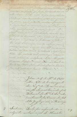"Idem de 10 de Março de 1843 sobre Nota do Encarregado dos Negocios da França ácerca da deci...