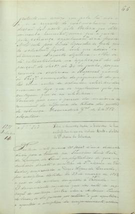 "Sobre a denuncia dada á Fazenda de bens emphyteuticos de que era senhorio directo o Mosteir...