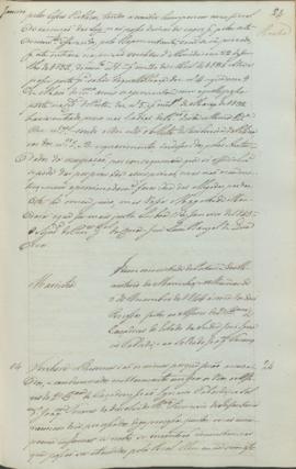 "Idem em virtude da Portaria do Ministerio da Marinha, e Ultramar de 5 de Dezembro de 1844 á...