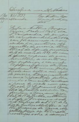 "Réu António Borges Pereira pede perdão"