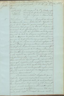 "Em cumprimento da Portaria de 29 de Março 1853 acerca da Companhia das Pescarias Lisbonense...