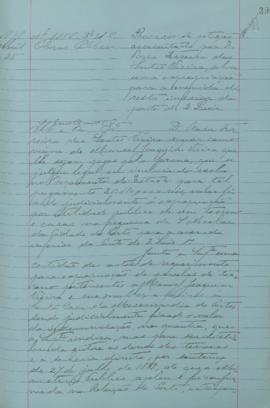 "Processo de petição apresentada por D. Rosa Ferreira dos Santos Vieira, sobre uma expropria...