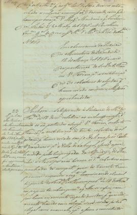 "Em observancia da Portaria do Ministerio da Fazenda de 12 de Março de 1846 á cerca da perte...