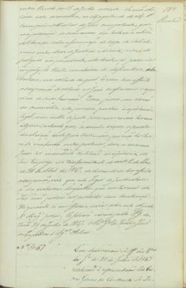 "Em observancia do Officio do Ministerio da Justiça de 28 de Julho de 1847 relativamente á r...
