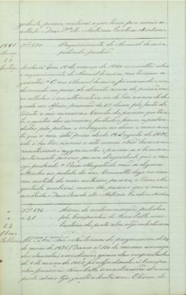 "Acêrca da indemnisação pedida pela Companhia Fives-Lille constructora da ponte sobre o Tejo...