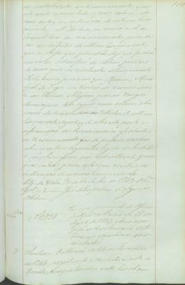 "Em cumprimento do Officio do Ministerio do Reino de 17 de Agosto de 1847, sobre a exempção ...