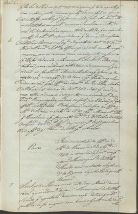 "Idem em virtude do officio do Ministerio do Reino de 3 de Agosto de 1843, ácerca da represe...