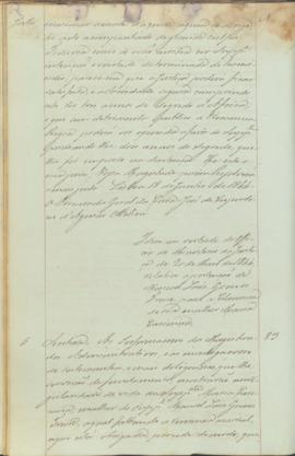 "Idem em virtude do officio do Ministerio da Justiça de 20 de Maio de 1844, relativo á perte...