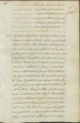 "Idem de 6 de Novembro de 1840 ácerca de o Administrador Geral de Faro não obstante ter cess...