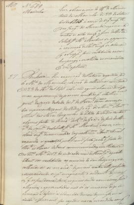 "Em observancia do Officio do Ministerio da Marinha de 23 de Setembro de 1845 á cerca do req...