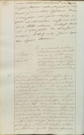"[Parecer] em cumprimento da Portaria do Ministerio da Marinha de 26 de Novembro de 1847, ác...