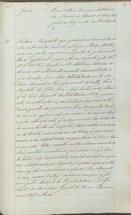 "Idem de 15 de Fevereiro de 1840 sobre o processo de Manoel da Cruz, Sargento do Regimento d...