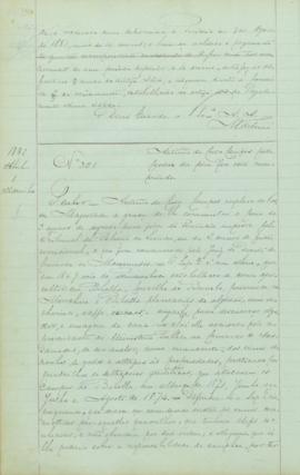 "Antonio da Costa Campos pede perdão da pena que está cumprindo"