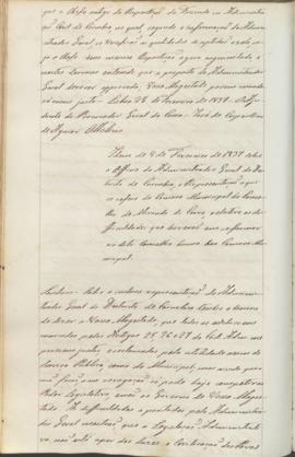 "Idem de 8 de Fevereiro de 1837 sobre o Officio do Administrador Geral do Destricto de Coimb...