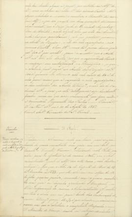 Parecer acerca da tomadia do vinho encontrado sem guia de despacho num bote pertencente à fragata...