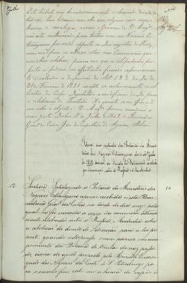 "Idem em virtude da Portaria do Ministerio dos Negocios Estrangeiros de 4 de Julho de 1842 á...