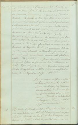 "Idem em virtude do officio do Ministerio do Reino de 13 de Dezembro de 1842, ácerca dos Med...