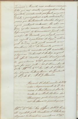 "Idem de 15 de Novembro do 1838 sobre o requerimento de D. Laureana d'Assis Freire do Prado,...