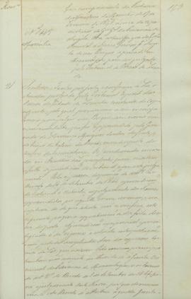 "[Parecer] em cumprimento da Portaria do Ministerio da Marinha de 17 de Fevereiro de 1848, á...