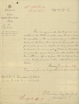 Processo em que o bacharel António Cândido de Figueiredo pede para ser dispensado do pagamento de...