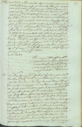 "Em cumprimento do officio do Ministerio da Justiça de 25 de Junho de 1850 àcerca do requeri...