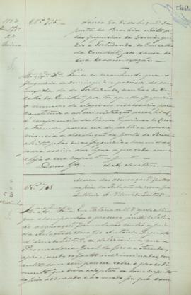 "Acerca das acusações feitas ao juiz da Relação de Nova Goa, António Augusto de Azevedo Leit...