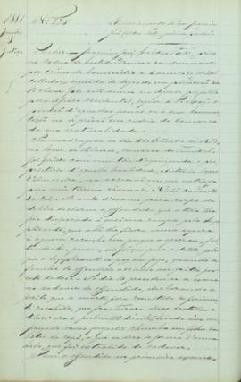 "Requerimento do reu Joaquim José Caldas Forte, pedindo perdão"