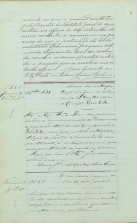 "O reu Lazaro Joaquim dos Santos pede perdão."